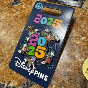 Disney Colorful 2025 Celebration Pin